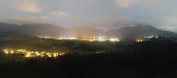 Archiv Foto Webcam Pfronten - Burgruine Eisenberg 23:00