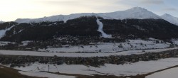 Archiv Foto Webcam Livigno: Skiort und Mottolino Fun Mountain 06:00