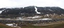 Archiv Foto Webcam Livigno: Skiort und Mottolino Fun Mountain 09:00