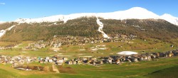 Archiv Foto Webcam Livigno: Skiort und Mottolino Fun Mountain 17:00