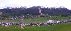 Archived image Webcam Livigno - Mottolino Fun Mountain 11:00