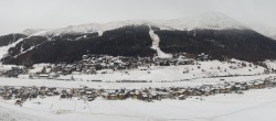 Archiv Foto Webcam Livigno: Skiort und Mottolino Fun Mountain 11:00