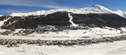 Archiv Foto Webcam Livigno: Skiort und Mottolino Fun Mountain 13:00