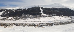 Archiv Foto Webcam Livigno: Skiort und Mottolino Fun Mountain 13:00