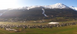 Archiv Foto Webcam Livigno: Skiort und Mottolino Fun Mountain 07:00