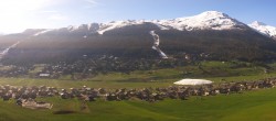 Archiv Foto Webcam Livigno: Skiort und Mottolino Fun Mountain 07:00