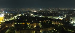 Archiv Foto Webcam Wien: Aussicht A1-Turm 23:00