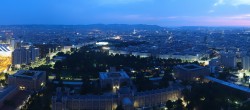 Archiv Foto Webcam Wien: Aussicht A1-Turm 03:00