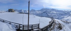 Archiv Foto Webcam Großglockner Hochalpenstraße - Edelweiß Spitze 09:00