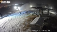 Archiv Foto Webcam Blick auf Porcupine Sunridge Ski Area 03:00