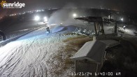 Archiv Foto Webcam Blick auf Porcupine Sunridge Ski Area 05:00