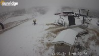 Archiv Foto Webcam Blick auf Porcupine Sunridge Ski Area 13:00