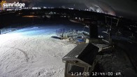 Archiv Foto Webcam Blick auf Porcupine Sunridge Ski Area 23:00