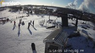 Archiv Foto Webcam Blick auf Porcupine Sunridge Ski Area 11:00