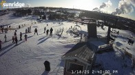 Archiv Foto Webcam Blick auf Porcupine Sunridge Ski Area 13:00