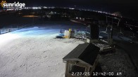 Archiv Foto Webcam Blick auf Porcupine Sunridge Ski Area 23:00