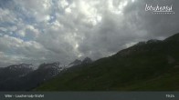 Archiv Foto Webcam Lauchernalp: Stafel 18:00