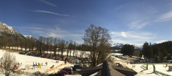 Archived image Webcam Rittisberg - Kids area Kaliland and Ramsau Beach 11:00