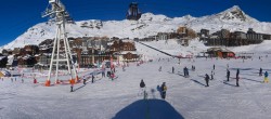 Archiv Foto Webcam Les 3 Vallées - Talstation Val Thorens 13:00