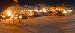 Archiv Foto Webcam Les 3 Vallées - Talstation Val Thorens 23:00