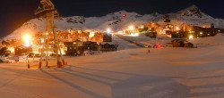 Archiv Foto Webcam Les 3 Vallées - Talstation Val Thorens 01:00