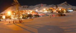 Archiv Foto Webcam Les 3 Vallées - Talstation Val Thorens 05:00