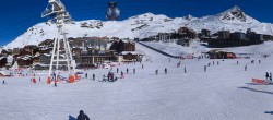 Archived image Webcam Les 3 Vallées - Base station Val Thorens 10:00