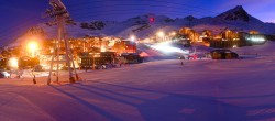 Archiv Foto Webcam Les 3 Vallées - Talstation Val Thorens 05:00