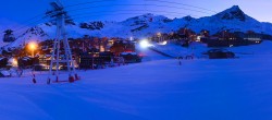 Archiv Foto Webcam Les 3 Vallées - Talstation Val Thorens 06:00