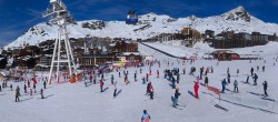 Archiv Foto Webcam Les 3 Vallées - Talstation Val Thorens 13:00