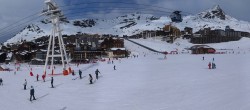 Archiv Foto Webcam Les 3 Vallées - Talstation Val Thorens 13:00