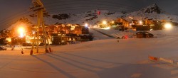 Archived image Webcam Les 3 Vallées - Base station Val Thorens 01:00