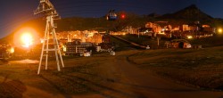 Archived image Webcam Les 3 Vallées - Base station Val Thorens 23:00