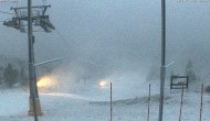 Archived image Webcam Hauser Kaibling (Styria) - Top station chairlift &#39;Alm 6er&#39; 05:00