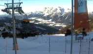 Archiv Foto Webcam Hauser Kaibling (Schladming-Dachstein) - Bergstation Sessellift &#39;Alm 6er&#39; 13:00