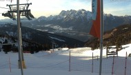 Archiv Foto Webcam Hauser Kaibling (Schladming-Dachstein) - Bergstation Sessellift &#39;Alm 6er&#39; 15:00