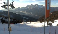 Archiv Foto Webcam Hauser Kaibling: Bergstation Sessellift Alm 6er 15:00