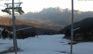 Archived image Webcam Hauser Kaibling (Styria) - Top station chairlift &#39;Alm 6er&#39; 05:00