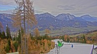 Archived image Webcam Hauser Kaibling (Styria) - Downhill Höfi Express 13:00