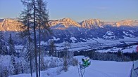 Archived image Webcam Hauser Kaibling (Styria) - Downhill Höfi Express 07:00