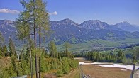 Archiv Foto Webcam Hauser Kaibling: Höfi Express Abfahrt 09:00