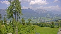 Archiv Foto Webcam Hauser Kaibling: Höfi Express Abfahrt 11:00
