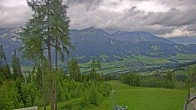 Archived image Webcam Hauser Kaibling (Styria) - Downhill Höfi Express 09:00