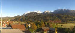 Archived image Webcam Panoramic view from hotel Herrschaftstaverne towards village Haus im Ennstal, Styria 06:00