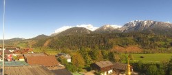 Archived image Webcam Panoramic view from hotel Herrschaftstaverne towards village Haus im Ennstal, Styria 07:00