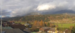 Archived image Webcam Panoramic view from hotel Herrschaftstaverne towards village Haus im Ennstal, Styria 09:00