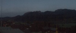 Archived image Webcam Panoramic view from hotel Herrschaftstaverne towards village Haus im Ennstal, Styria 06:00