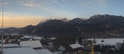 Archived image Webcam Panoramic view from hotel Herrschaftstaverne towards village Haus im Ennstal, Styria 07:00