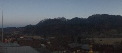 Archived image Webcam Panoramic view from hotel Herrschaftstaverne towards village Haus im Ennstal, Styria 05:00