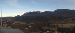 Archived image Webcam Panoramic view from hotel Herrschaftstaverne towards village Haus im Ennstal, Styria 06:00